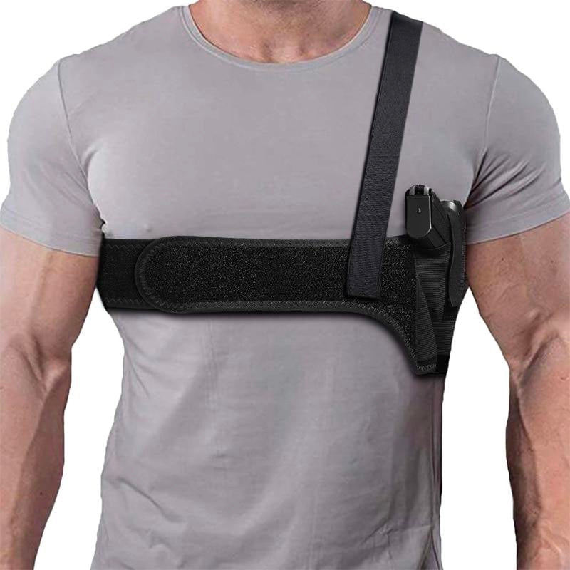 Shoulder Holster For Concealed Carry Left Hand Draw / Up To 45 Chest