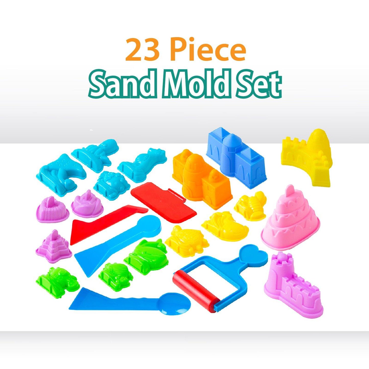 Sensory Sand Molds Kit (Sea)