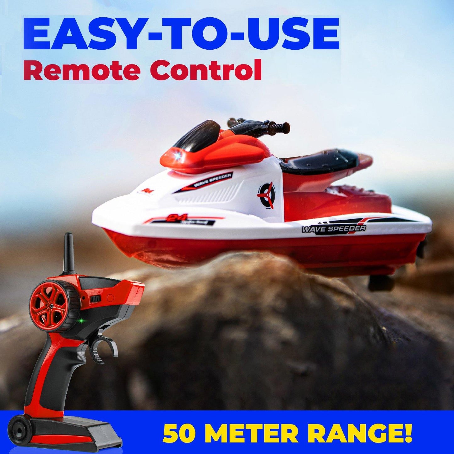 Wave Speeder RC Motor Boat