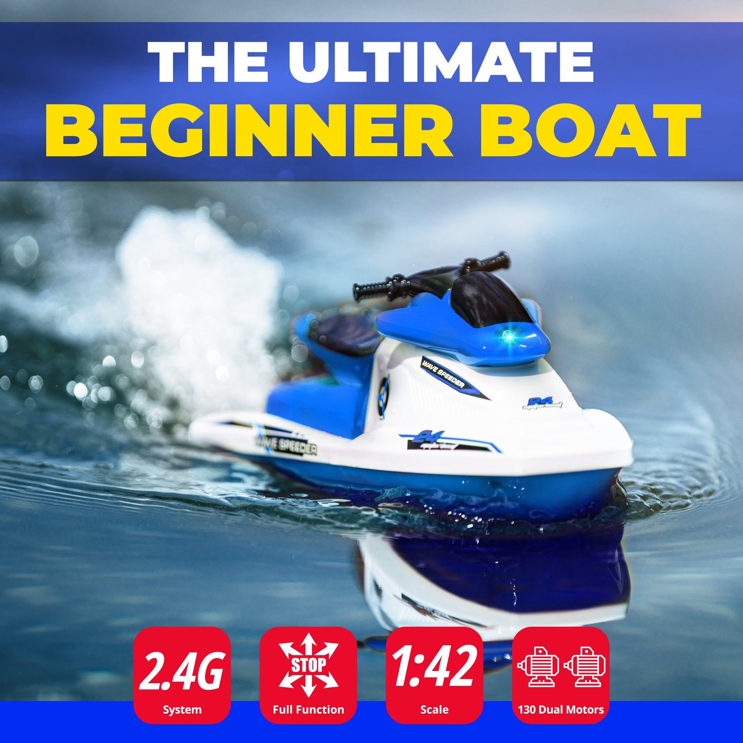 Wave Speeder RC Motor Boat