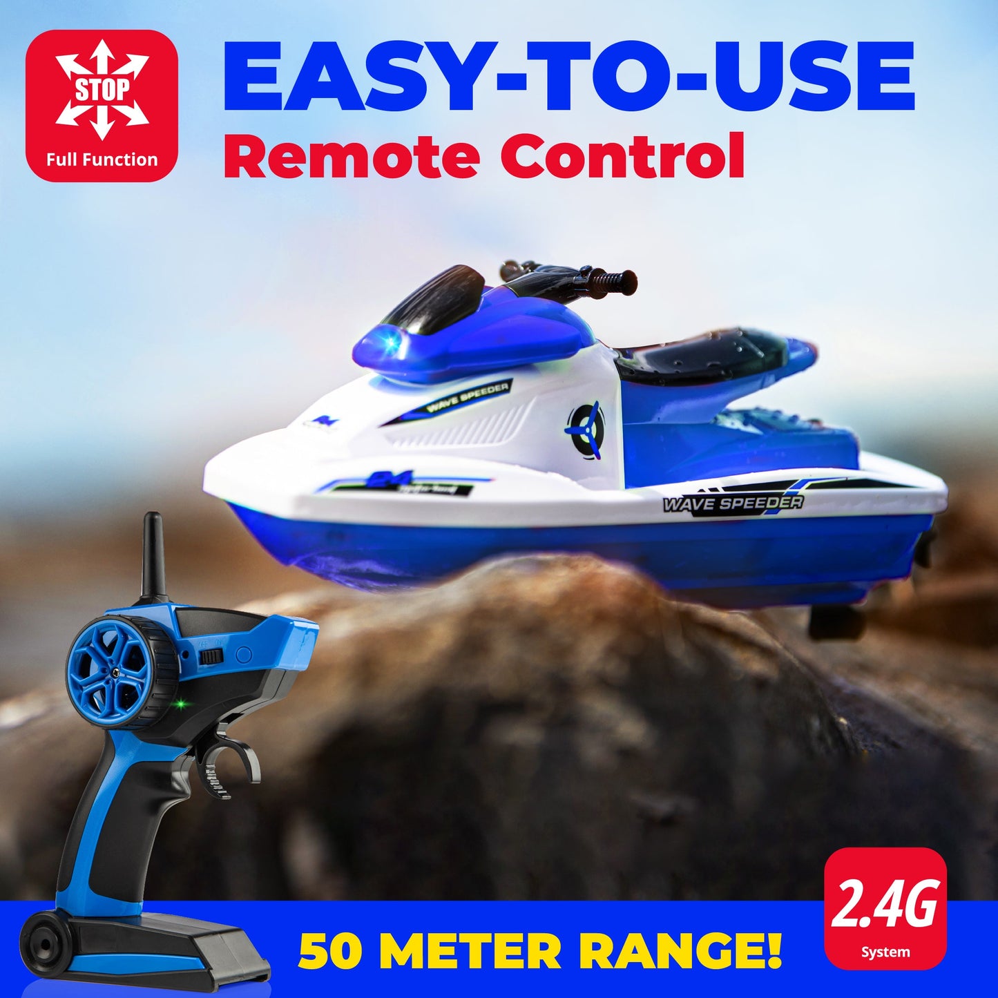 Wave Speeder RC Motor Boat