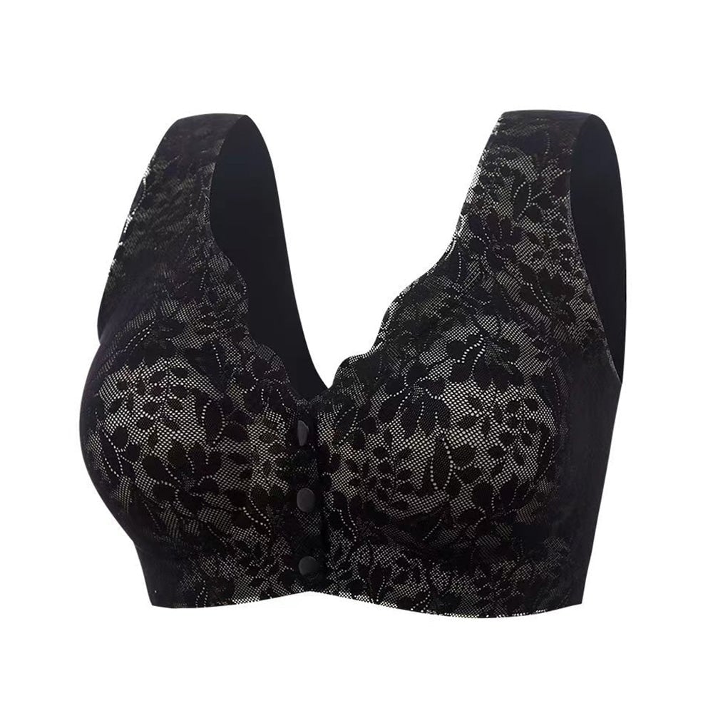 Anyidea Ion Lifting Correction Lymphvity Detoxification Bra Black / M