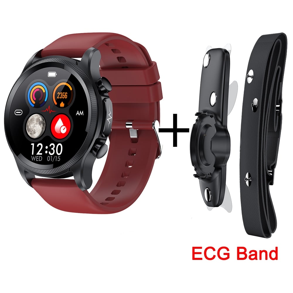 Dotmalls Diabetes Watch Red / With Ecg Band