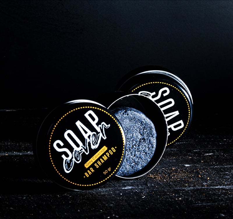 Soap Cover – Gray Hair Removal Pack Bar Shampoo