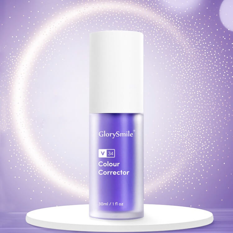 V34 Purple Toothpaste - Best Teeth Whitening Toothpaste