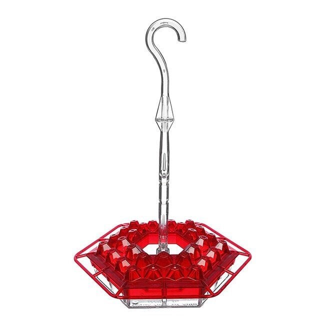 Marys Hummingbird Feeder With Perch And Built-In Ant Moat