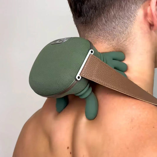 Heated Neck And Shoulders Massager with bionic hands and fingers