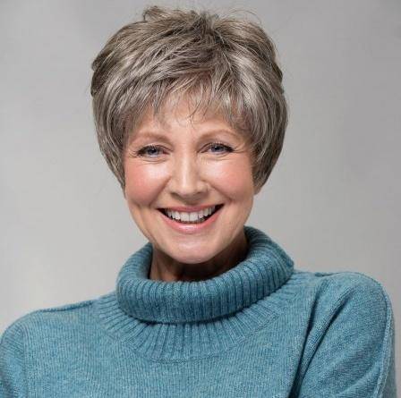 Bluemock 3-4 Inches Hair Topper Short Top Pieces 12 Colors To Choose Gray