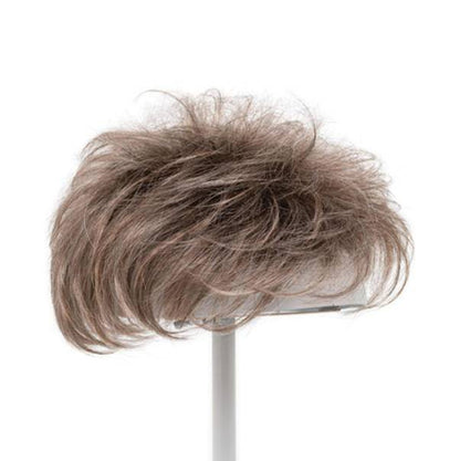 Bluemock 3-4 Inches Hair Topper Short Top Pieces 12 Colors To Choose Mousy Mixed Highlight