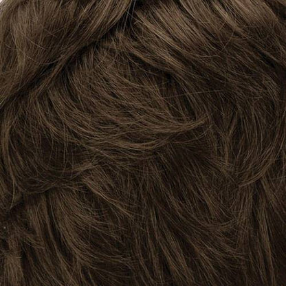 Bluemock 3-4 Inches Hair Topper Short Top Pieces 12 Colors To Choose Dark Brown