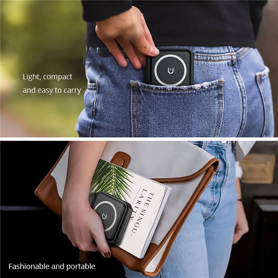 3-in-1 Magnetic Foldable Wireless Charger