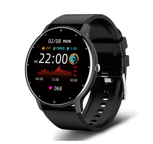 Full Touch Screen Smartwatch Fitness Tracker For Men And Women