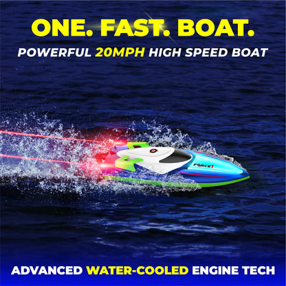 Force1 Velocity X H102 LED RC Boat