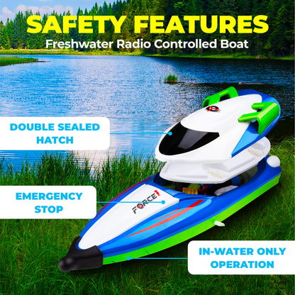 Force1 Velocity X H102 LED RC Boat