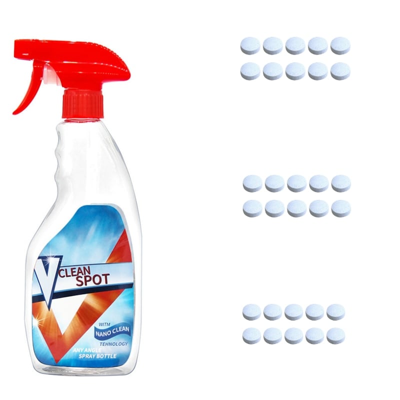 Drclean Tablets & Spray Bottle