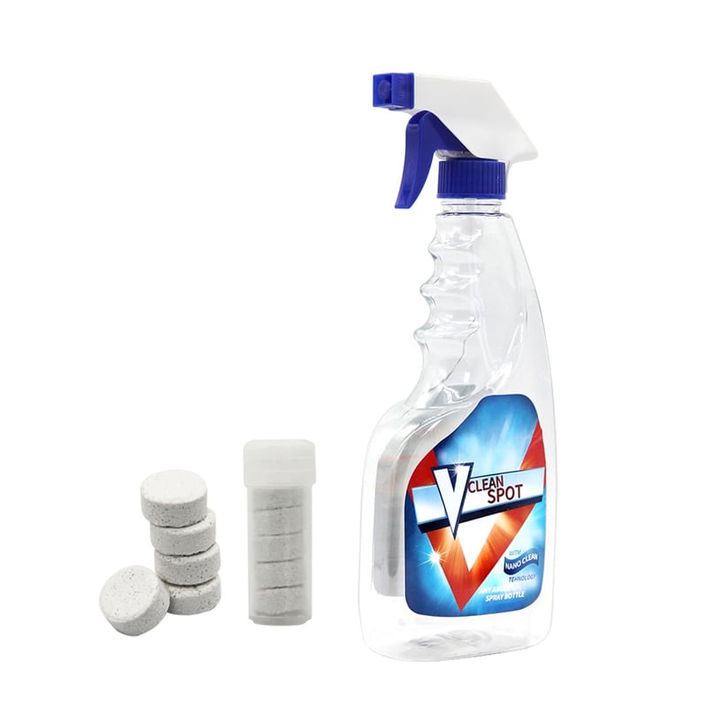 Drclean Tablets & Spray Bottle