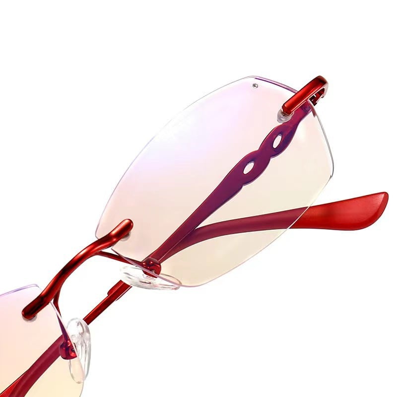 Foldflat Sapphire High Hardness Anti-Blue Progressive Far And Near Dual-Use Reading Glasses