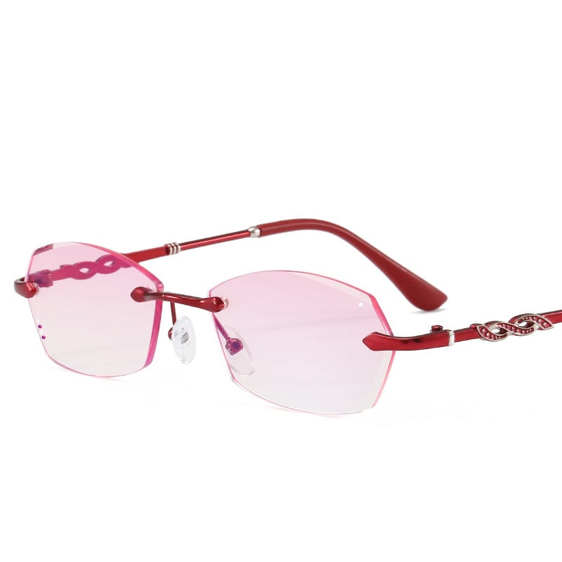 Foldflat Sapphire High Hardness Anti-Blue Progressive Far And Near Dual-Use Reading Glasses