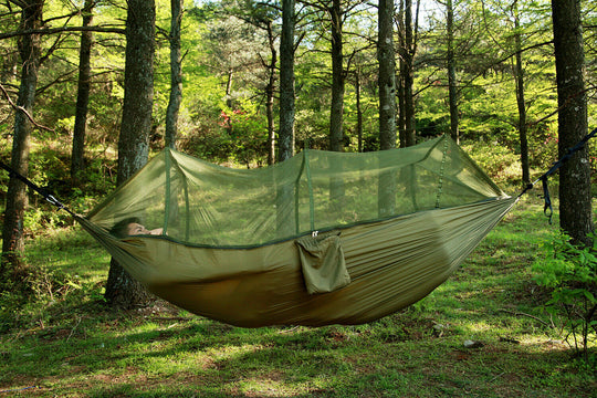 2-Person Portable Camping Hammock Tent with Canopy – Waterproof, Portable & Mosquito-Proof